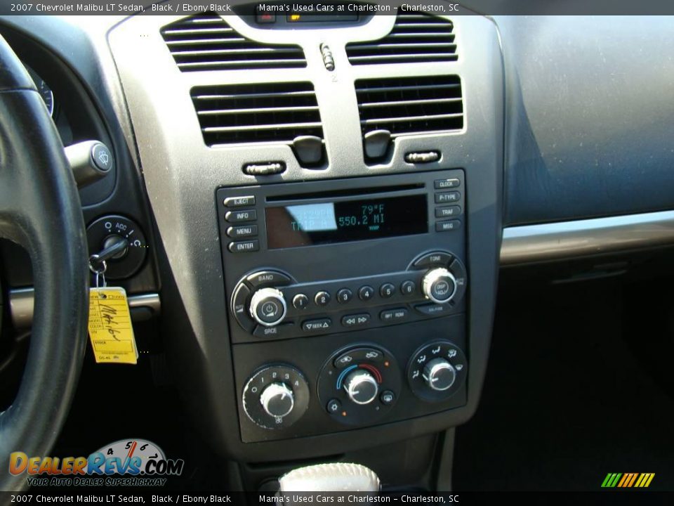 2007 Chevrolet Malibu LT Sedan Black / Ebony Black Photo #15