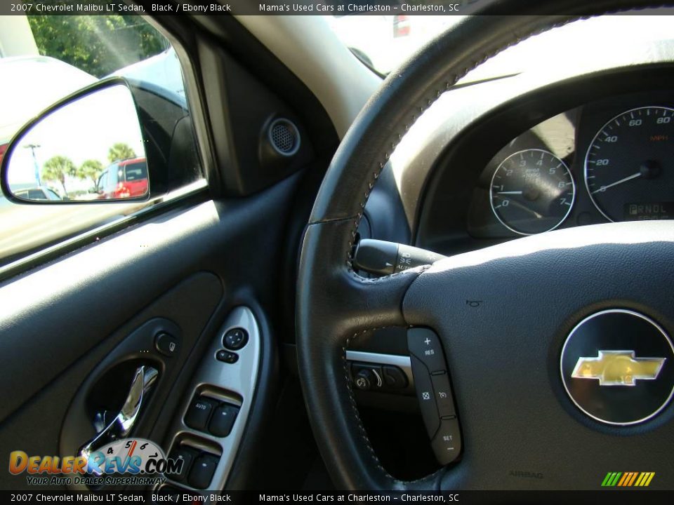 2007 Chevrolet Malibu LT Sedan Black / Ebony Black Photo #16