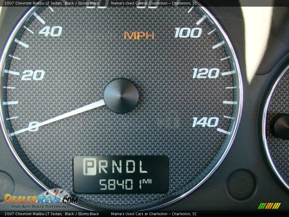 2007 Chevrolet Malibu LT Sedan Black / Ebony Black Photo #18