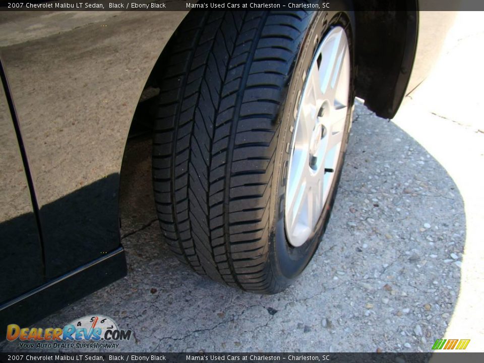 2007 Chevrolet Malibu LT Sedan Black / Ebony Black Photo #20