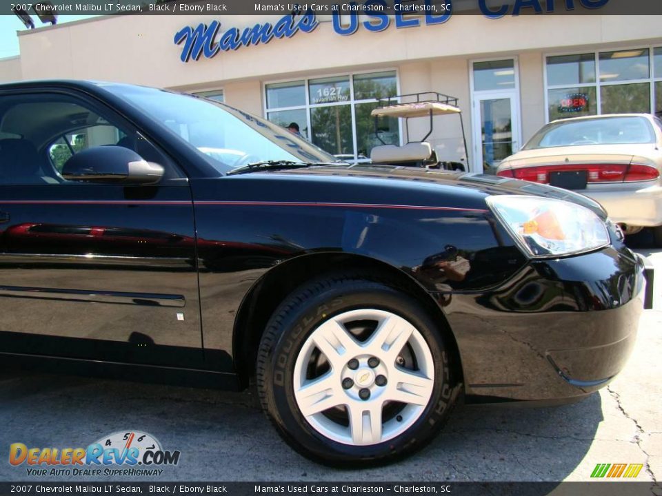 2007 Chevrolet Malibu LT Sedan Black / Ebony Black Photo #21