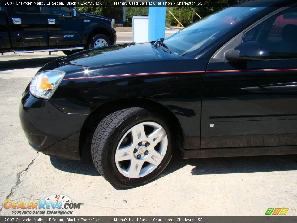 2007 Chevrolet Malibu LT Sedan Black / Ebony Black Photo #22