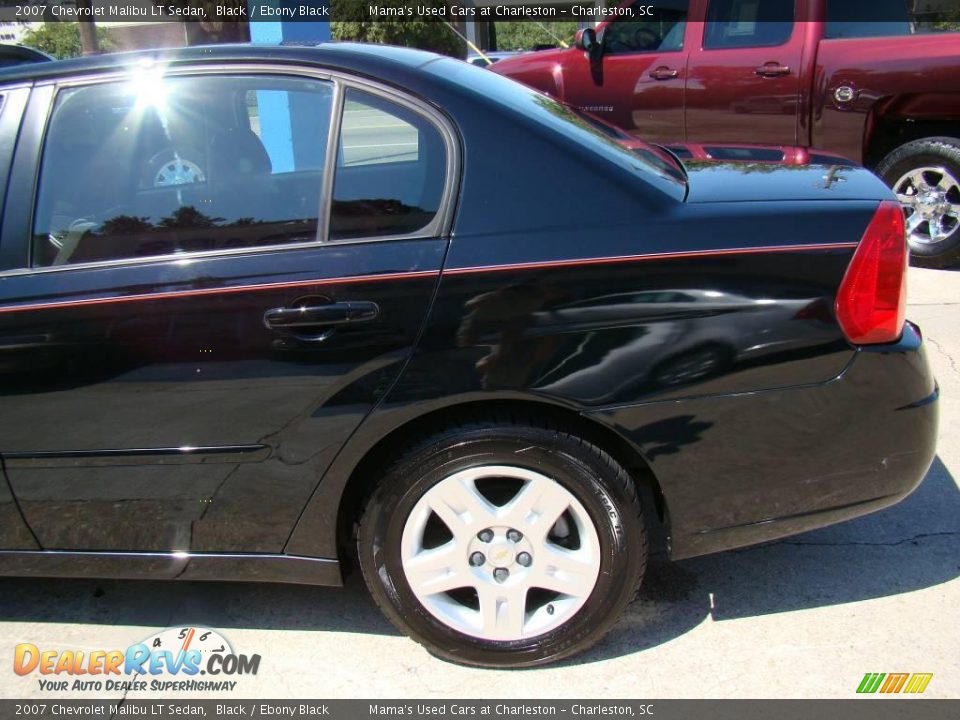 2007 Chevrolet Malibu LT Sedan Black / Ebony Black Photo #23