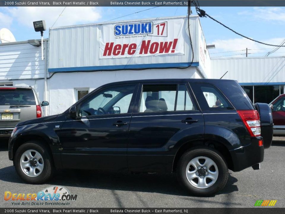 2008 Suzuki Grand Vitara Black Pearl Metallic / Black Photo #1