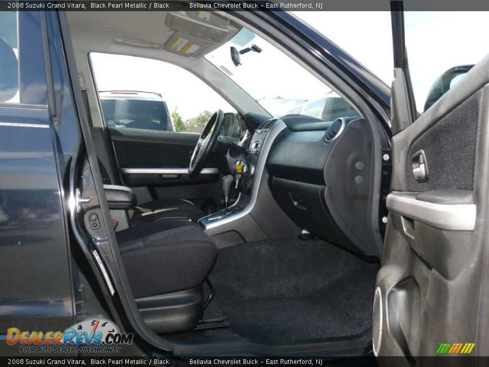 2008 Suzuki Grand Vitara Black Pearl Metallic / Black Photo #7