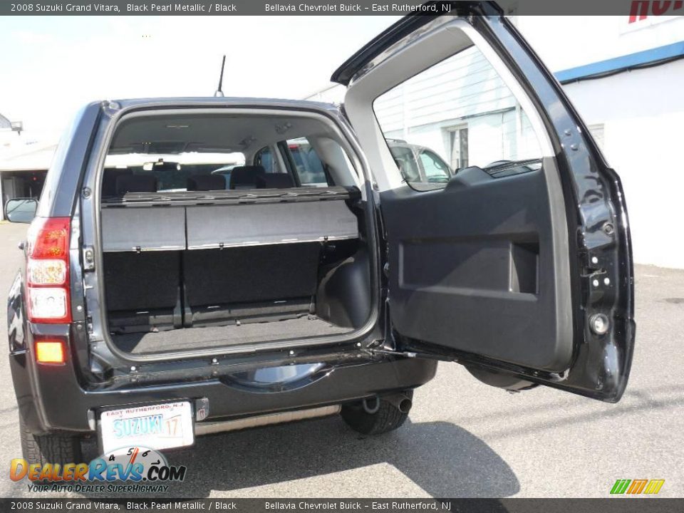 2008 Suzuki Grand Vitara Black Pearl Metallic / Black Photo #12