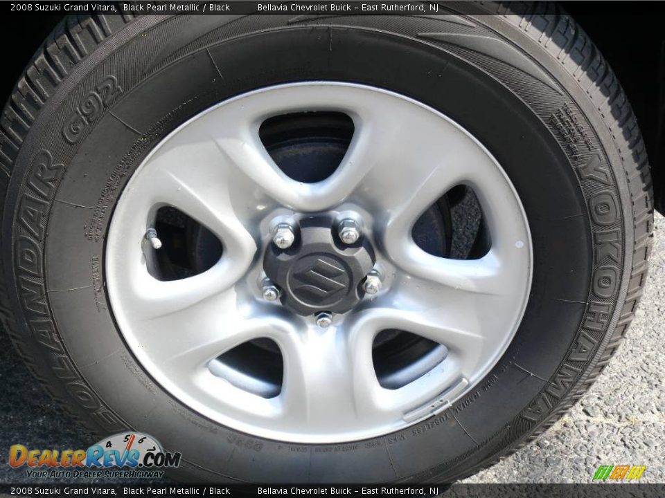 2008 Suzuki Grand Vitara Black Pearl Metallic / Black Photo #13
