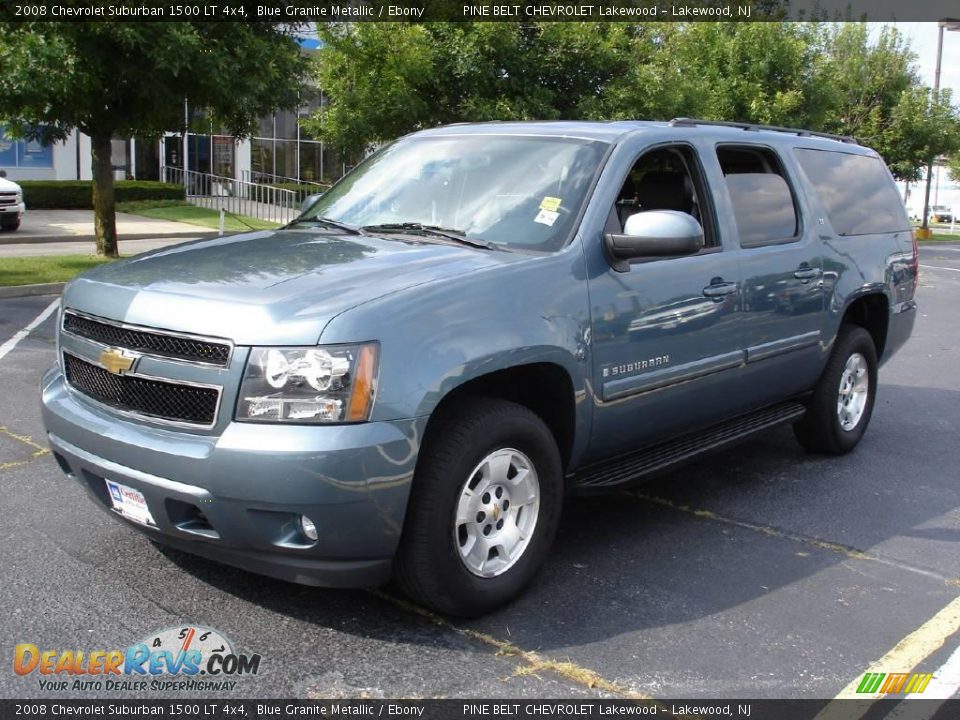 2008 Chevrolet Suburban 1500 LT 4x4 Blue Granite Metallic / Ebony Photo #1