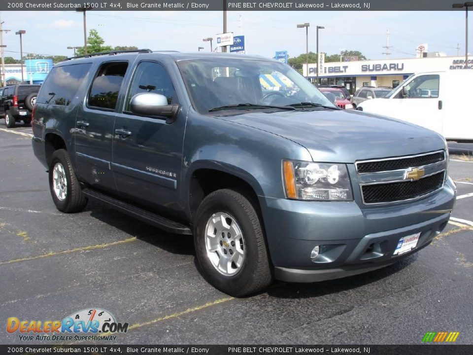 2008 Chevrolet Suburban 1500 LT 4x4 Blue Granite Metallic / Ebony Photo #2
