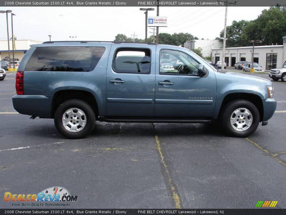 2008 Chevrolet Suburban 1500 LT 4x4 Blue Granite Metallic / Ebony Photo #3