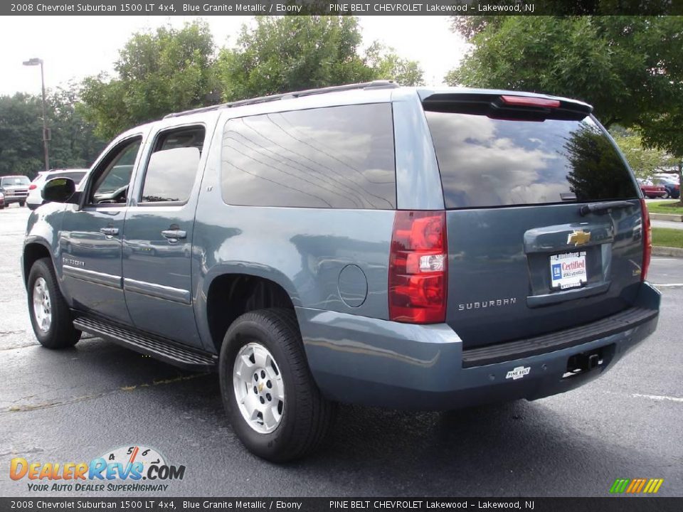 2008 Chevrolet Suburban 1500 LT 4x4 Blue Granite Metallic / Ebony Photo #5