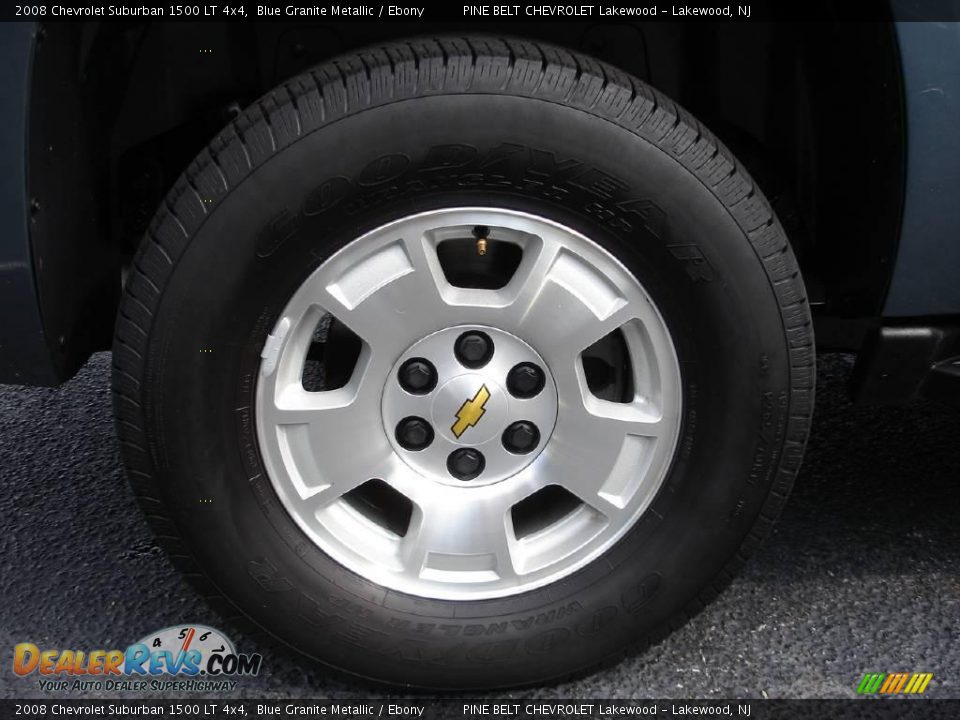 2008 Chevrolet Suburban 1500 LT 4x4 Blue Granite Metallic / Ebony Photo #6