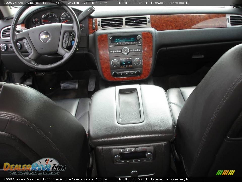 2008 Chevrolet Suburban 1500 LT 4x4 Blue Granite Metallic / Ebony Photo #12