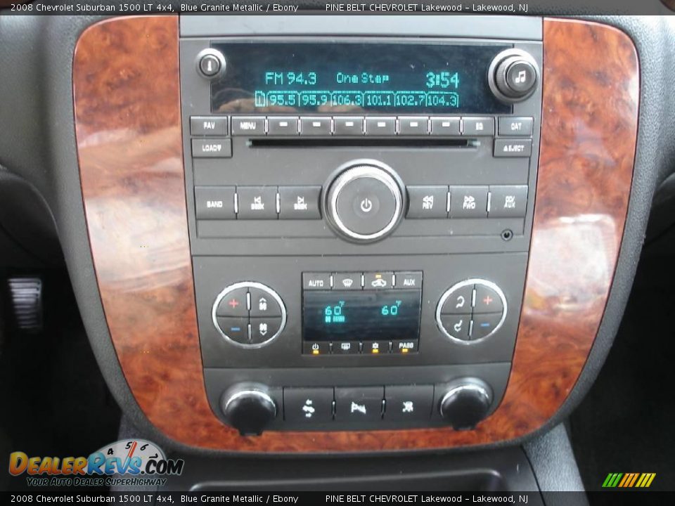 2008 Chevrolet Suburban 1500 LT 4x4 Blue Granite Metallic / Ebony Photo #13