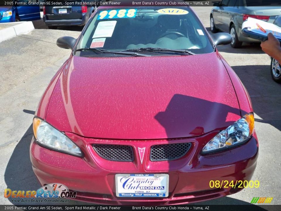 2005 Pontiac Grand Am SE Sedan Sport Red Metallic / Dark Pewter Photo #1