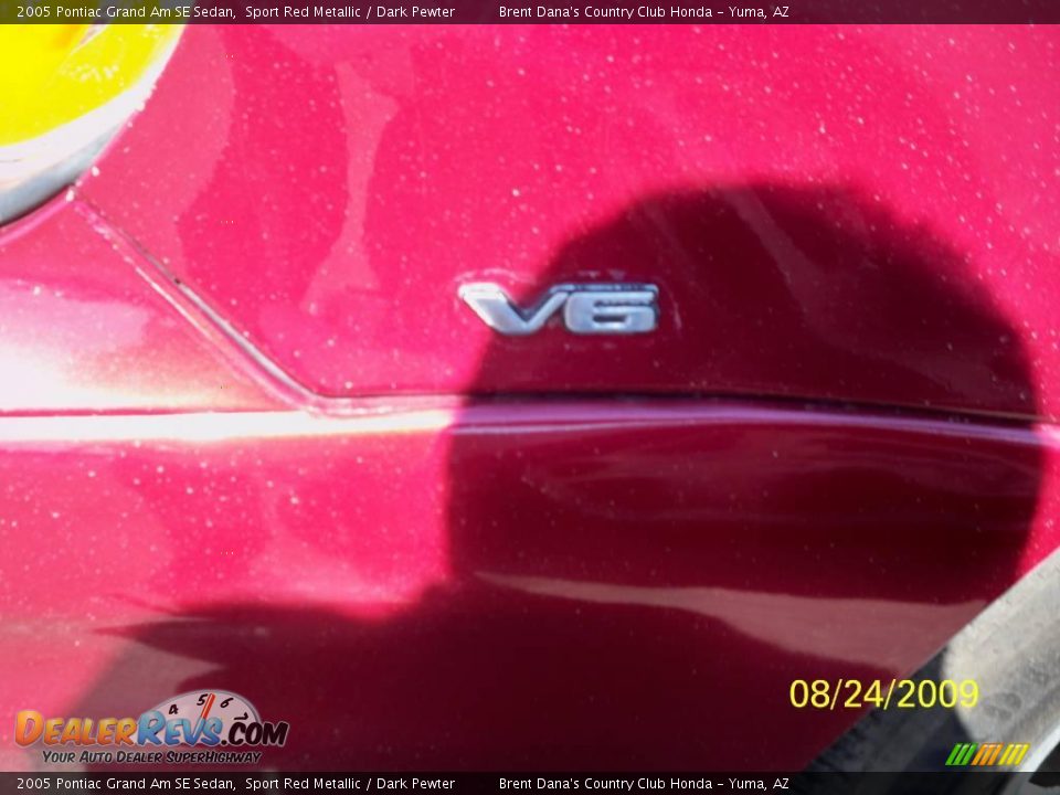 2005 Pontiac Grand Am SE Sedan Sport Red Metallic / Dark Pewter Photo #6