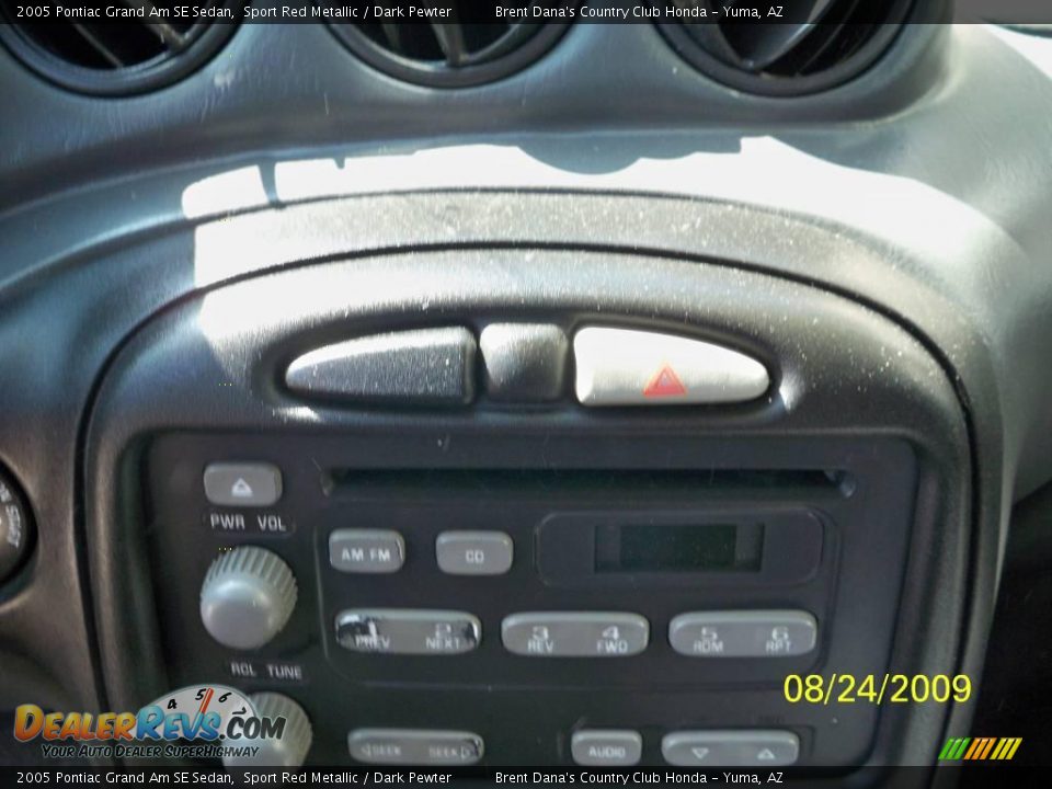 2005 Pontiac Grand Am SE Sedan Sport Red Metallic / Dark Pewter Photo #11