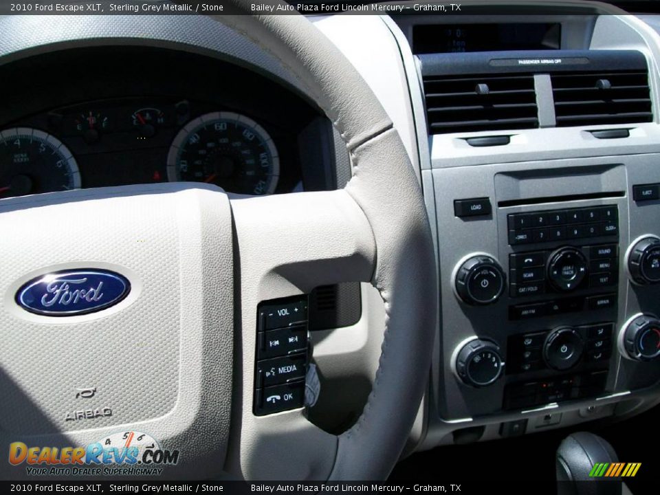 2010 Ford Escape XLT Sterling Grey Metallic / Stone Photo #3