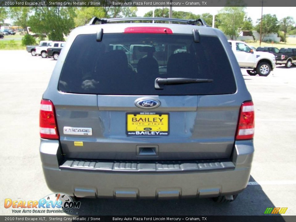2010 Ford Escape XLT Sterling Grey Metallic / Stone Photo #6