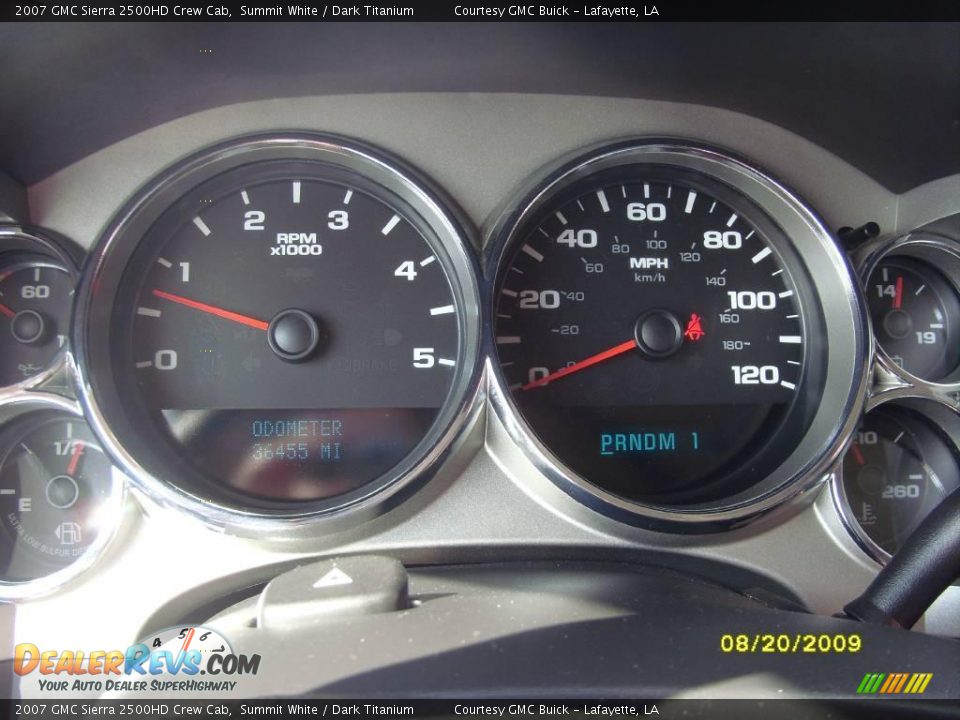 2007 GMC Sierra 2500HD Crew Cab Summit White / Dark Titanium Photo #13