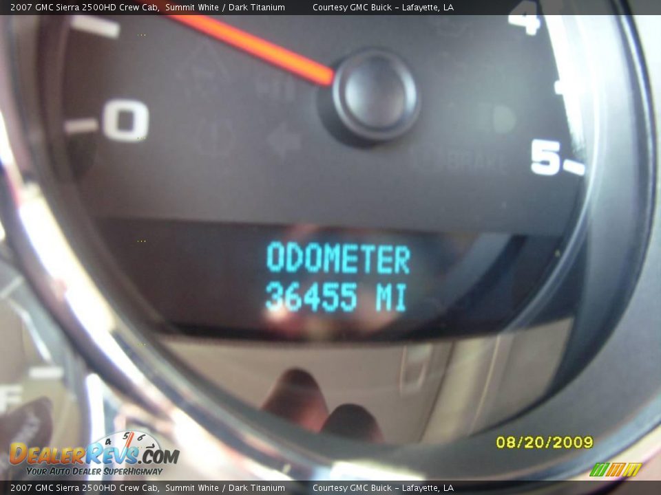 2007 GMC Sierra 2500HD Crew Cab Summit White / Dark Titanium Photo #14
