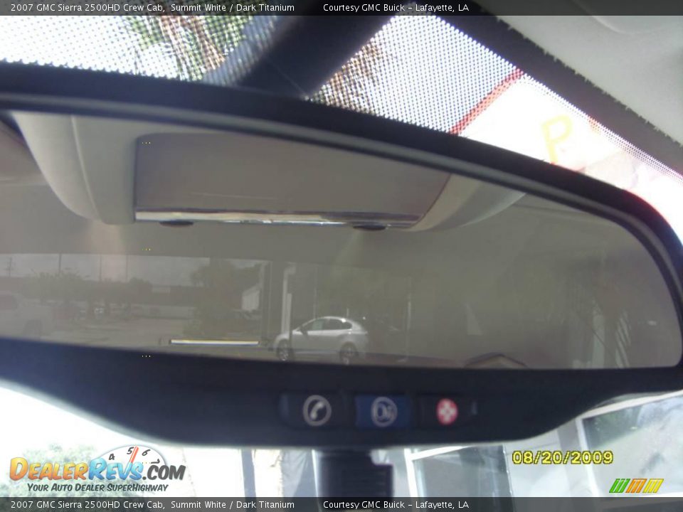 2007 GMC Sierra 2500HD Crew Cab Summit White / Dark Titanium Photo #16