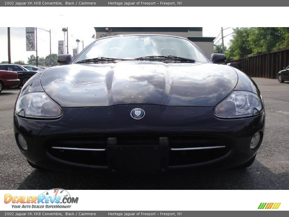2002 Jaguar XK XK8 Convertible Black / Cashmere Photo #2