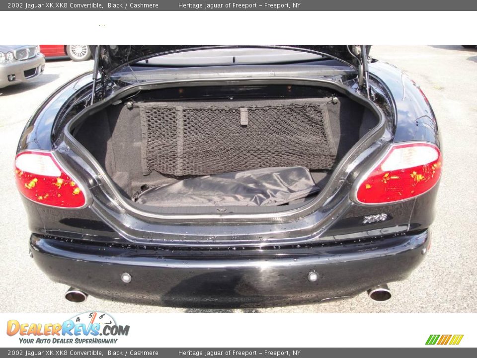 2002 Jaguar XK XK8 Convertible Black / Cashmere Photo #11