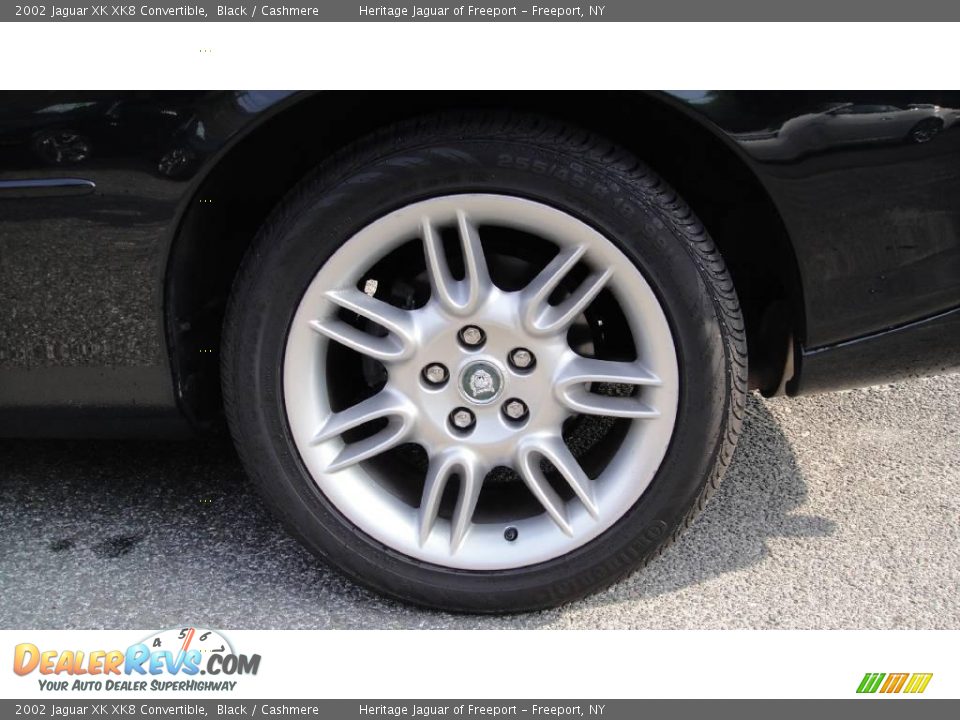 2002 Jaguar XK XK8 Convertible Black / Cashmere Photo #14