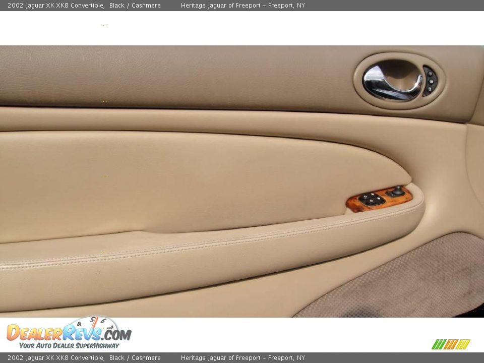 2002 Jaguar XK XK8 Convertible Black / Cashmere Photo #15