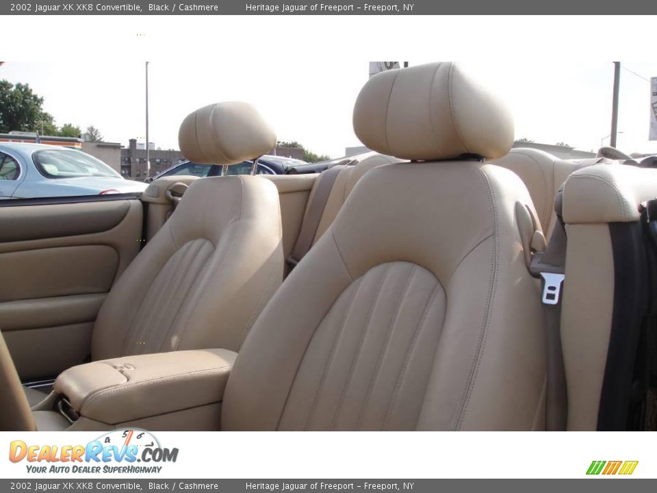 2002 Jaguar XK XK8 Convertible Black / Cashmere Photo #16