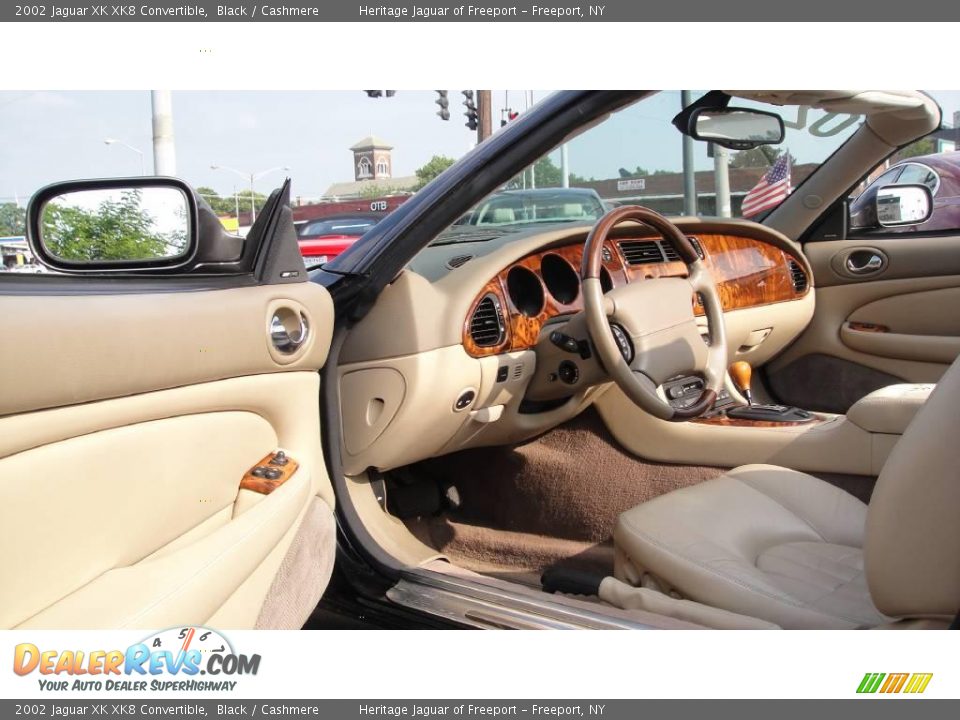 2002 Jaguar XK XK8 Convertible Black / Cashmere Photo #18