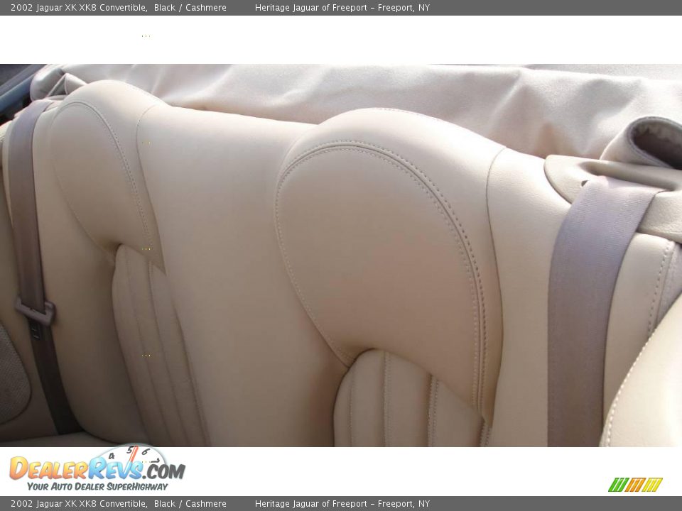 2002 Jaguar XK XK8 Convertible Black / Cashmere Photo #20
