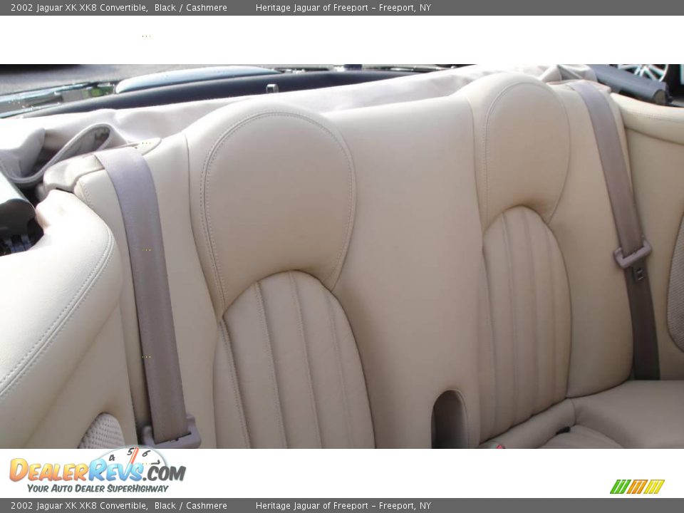 2002 Jaguar XK XK8 Convertible Black / Cashmere Photo #21