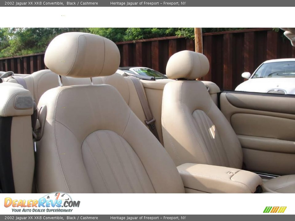 2002 Jaguar XK XK8 Convertible Black / Cashmere Photo #23