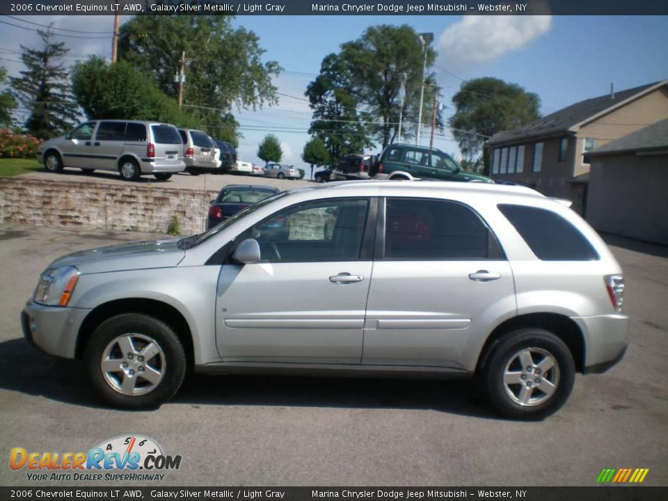 2006 Chevrolet Equinox LT AWD Galaxy Silver Metallic / Light Gray Photo #7