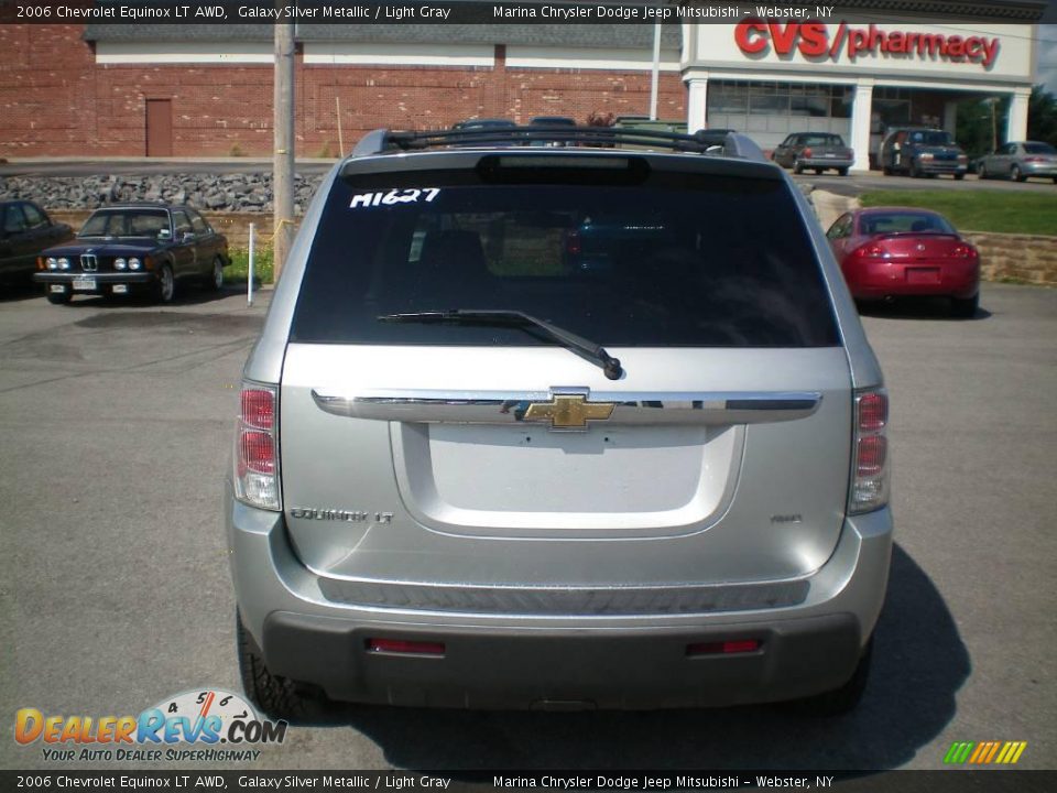 2006 Chevrolet Equinox LT AWD Galaxy Silver Metallic / Light Gray Photo #9