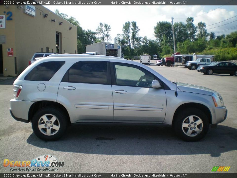 2006 Chevrolet Equinox LT AWD Galaxy Silver Metallic / Light Gray Photo #11