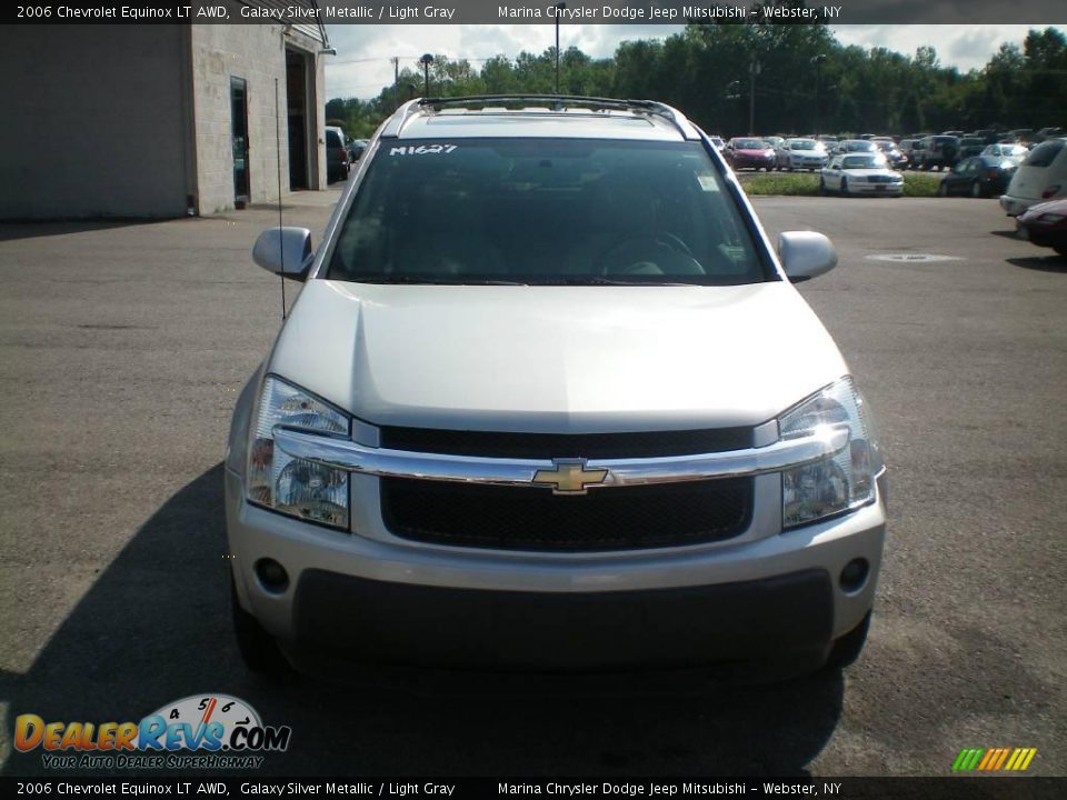 2006 Chevrolet Equinox LT AWD Galaxy Silver Metallic / Light Gray Photo #13