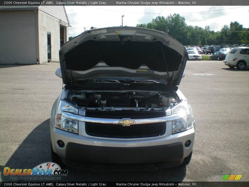 2006 Chevrolet Equinox LT AWD Galaxy Silver Metallic / Light Gray Photo #14
