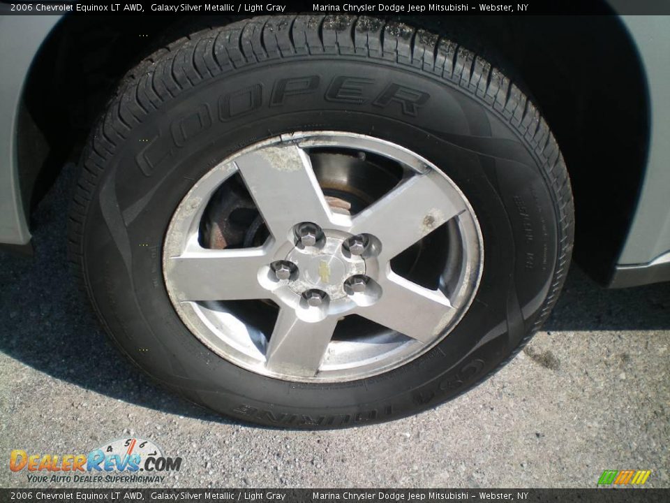 2006 Chevrolet Equinox LT AWD Galaxy Silver Metallic / Light Gray Photo #25