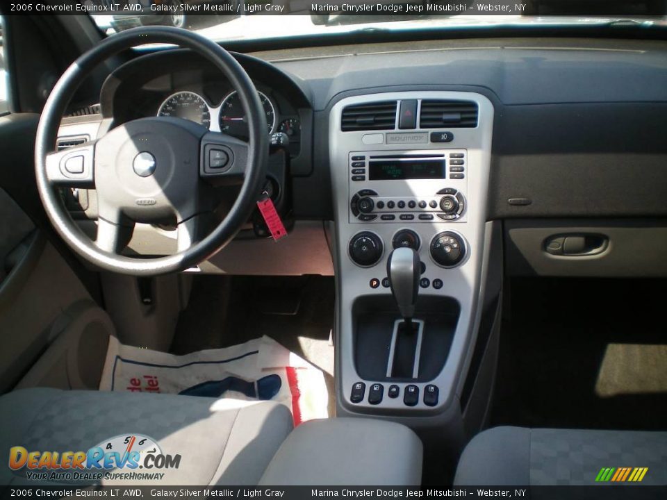 2006 Chevrolet Equinox LT AWD Galaxy Silver Metallic / Light Gray Photo #26