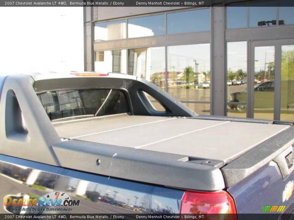 2007 Chevrolet Avalanche LT 4WD Bermuda Blue Metallic / Ebony Photo #7