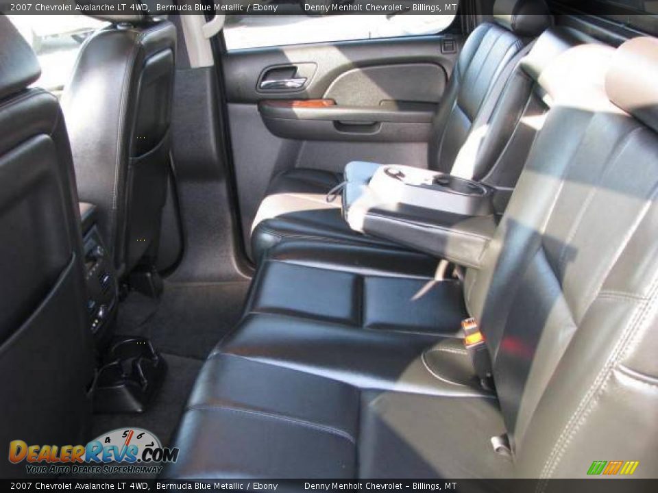2007 Chevrolet Avalanche LT 4WD Bermuda Blue Metallic / Ebony Photo #9