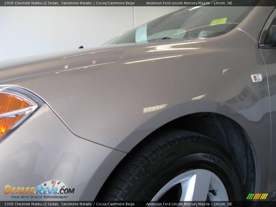 2008 Chevrolet Malibu LS Sedan Sandstone Metallic / Cocoa/Cashmere Beige Photo #7
