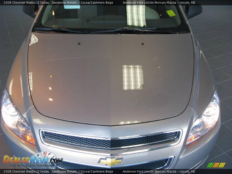 2008 Chevrolet Malibu LS Sedan Sandstone Metallic / Cocoa/Cashmere Beige Photo #11