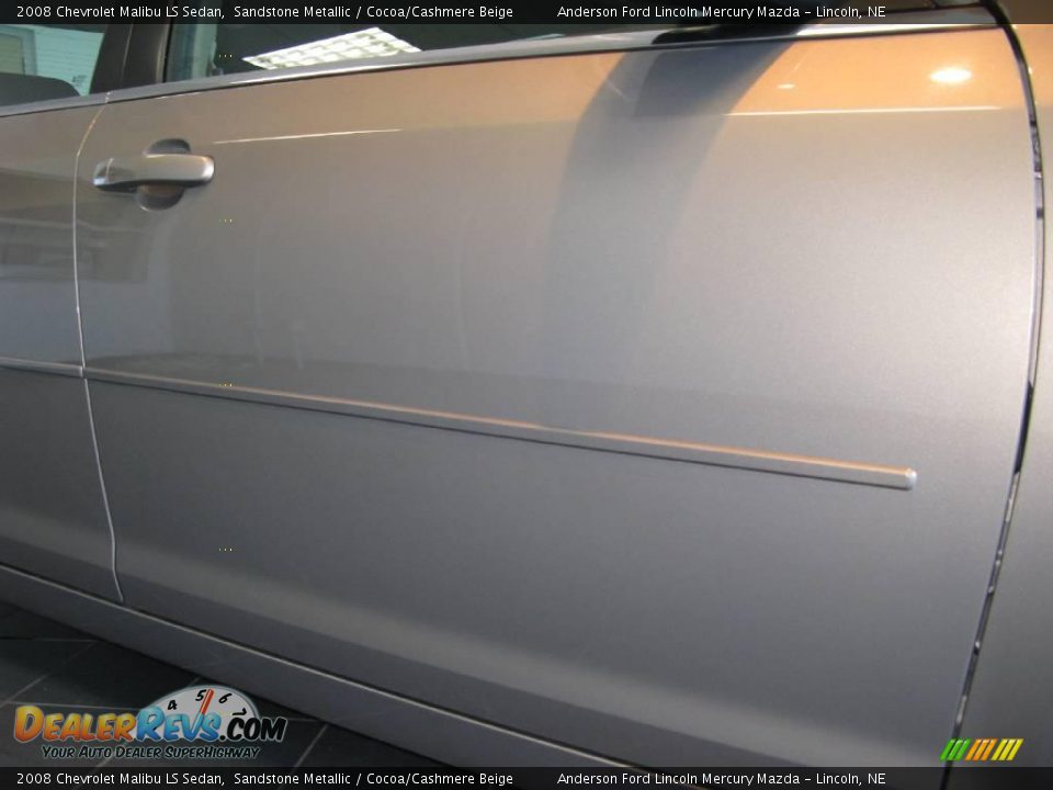 2008 Chevrolet Malibu LS Sedan Sandstone Metallic / Cocoa/Cashmere Beige Photo #12