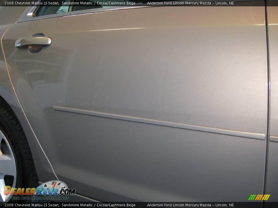 2008 Chevrolet Malibu LS Sedan Sandstone Metallic / Cocoa/Cashmere Beige Photo #13