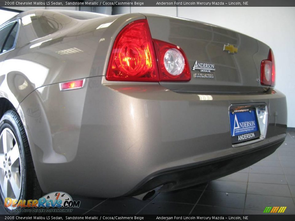 2008 Chevrolet Malibu LS Sedan Sandstone Metallic / Cocoa/Cashmere Beige Photo #16