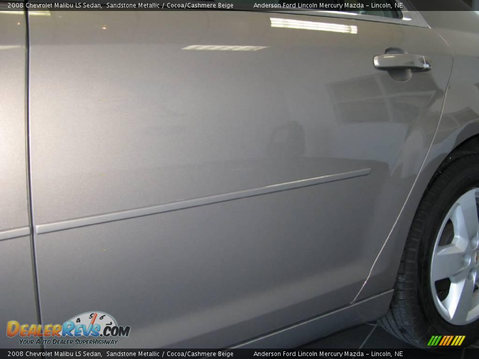 2008 Chevrolet Malibu LS Sedan Sandstone Metallic / Cocoa/Cashmere Beige Photo #19